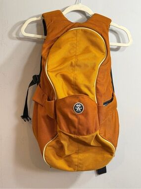 Y2K Crumpler Sheep Scarer commuter laptop 14” 15” backpack orange